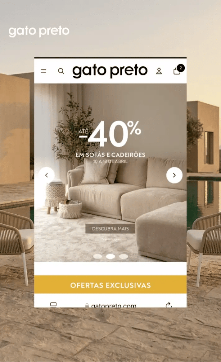 Gato preto | Case study
